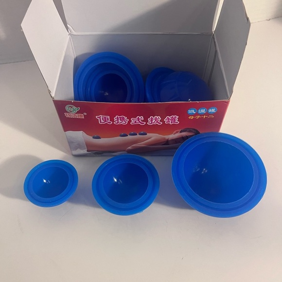 New Cupping Therapy Set - Blue - Picture 3 of 3